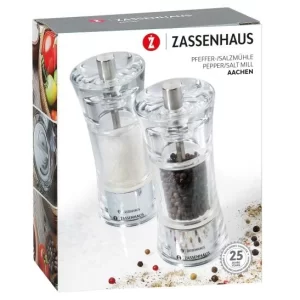 Bestes Angebot ✔️ Zassenhaus Mühlen-Set Aachen Acryl 🛒 9