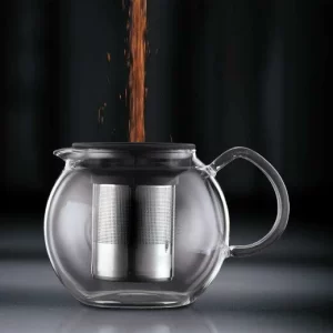 Auslauf ⭐ Bester Verkauf 👍 Bodum Teebereiter Assam Mit Edelstahlfilter, Glänzend 👍 ✔️ 9