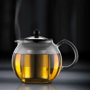 Auslauf ⭐ Bester Verkauf 👍 Bodum Teebereiter Assam Mit Edelstahlfilter, Glänzend 👍 ✔️ 15