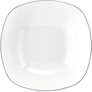 Auslauf 🥰 Seltmann Weiden Lido Black Line Schüssel Eckig 24,5 Cm ❤️ 9