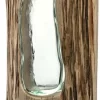 Auslauf 😉 Leonardo Holzvase CASOLARE 25,5 Cm 🥰 7