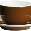 Budget 👏 Großhandel 😉 Cilio Milchkaffeetasse Roma In Marone 🎉 👏 13