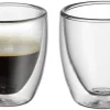 Auslauf 🎉 WMF Kult Doppelwandige Espressotassen Glas Set 2-teilig 🔥 8