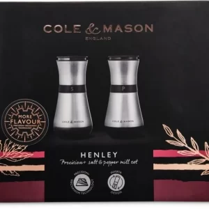 Am billigsten ❤️ Cole & Mason Henley Salz- Und Pfeffermühle Geschenkset, Ungefüllt, 13,5 Cm ✔️ 21