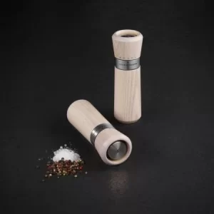 Auslauf ❤️ Cole & Mason Lyndhurst Nordic White Salz- Und Pfeffermühle Geschenkset, 18,5 Cm 👏 22