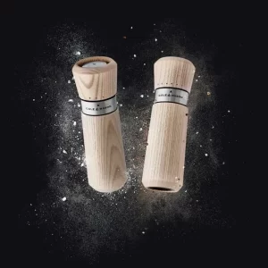 Auslauf ❤️ Cole & Mason Lyndhurst Nordic White Salz- Und Pfeffermühle Geschenkset, 18,5 Cm 👏 28