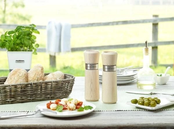Auslauf ❤️ Cole & Mason Lyndhurst Nordic White Salz- Und Pfeffermühle Geschenkset, 18,5 Cm 👏 6