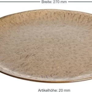 Billig 🛒 Leonardo Tellerset MATERA 12-teilig Beige Keramik 😍 23