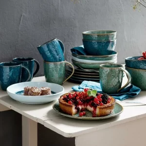 Beste Bewertungen von 👍 Coupon 🌟 Leonardo Tellerset MATERA 12-teilig Grün Keramik 🤩 ⌛ 30
