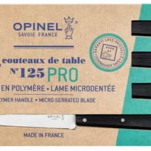 Blitzangebot 🎉 Opinel Tafelmesser-Set No. 125 Pro, 4er-Set ❤️ 9