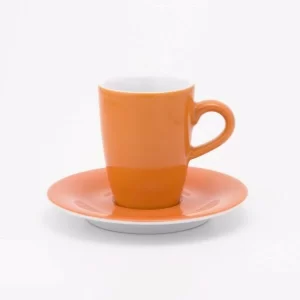 Aktion 👏 Auslauf 😀 Kahla Pronto Espresso-Obertasse Hoch 0,10 L In Orange 🧨 ⭐ 6