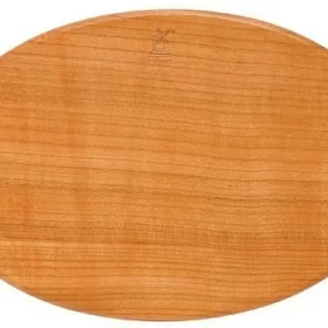 Beste Bewertungen von 😉 Schneidbrett Von Windmühlenmesser Kirschholz, Oval 245 X 165 X 14 Mm 🧨 6