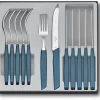 Besorgen ❤️ Victorinox Swiss Modern Besteck-Set Mit Tomatenmessern, 12-teilig, Kornblumen-blau ✔️ 8