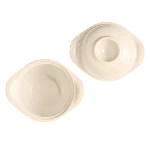 Rabatt ⭐ Brandneu 😀 Emile Henry Mini-Auflaufform “Egg Nest” In Argile 🎁 😉 10