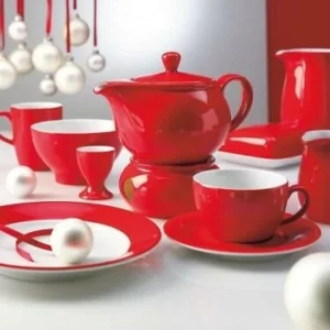Bestpreis 🎉 Kahla Pronto Cappuccino-Obertasse 0,25 L Rot 😍 12
