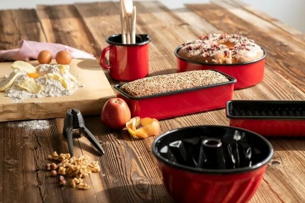 Besorgen 🌟 Riess Emaille Riess Schnabeltopf Aus Emaille In Rot 10 Cm / 0,75 L 💯 4
