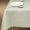 Bester Verkauf 🛒 Am billigsten 🥰 Schlitzer Leinen Tischdecke Tessin In Reinweiß 🎉 🎁 8