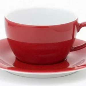 Bestpreis 🎉 Kahla Pronto Cappuccino-Obertasse 0,25 L Rot 😍 8