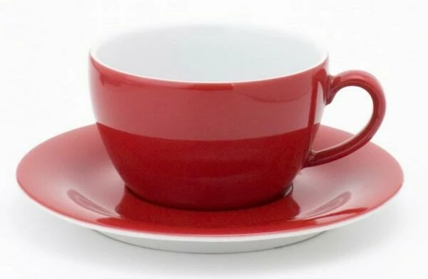 Bestpreis 🎉 Kahla Pronto Cappuccino-Obertasse 0,25 L Rot 😍 3
