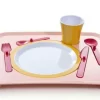Beste Bewertungen von ✨ Coupon 😍 Royal VKB Kindertablett Puzzle Dinner Tray In Rosa 😉 🤩 32