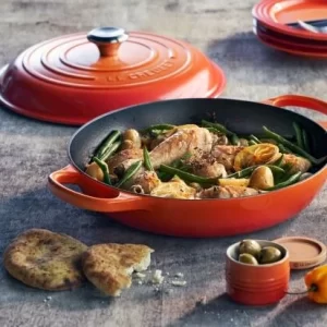 Neu ⌛ Neu 💯 Le Creuset Gourmet-Profitopf Signature In Schwarz (schwarze Innen-Emaille) 👏 😀 6